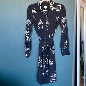 A New Day Black & Floral Dress